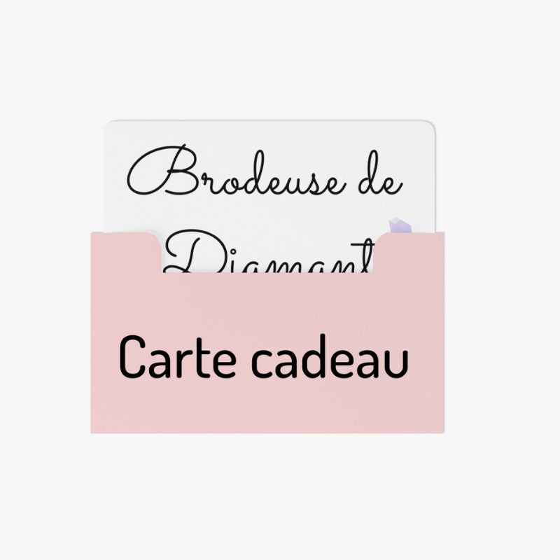 Carte Cadeau Brodeuse De Diamant