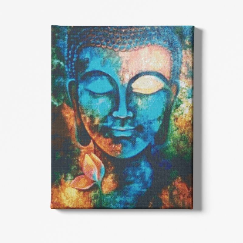 Kit Broderie Diamant Bouddha Spirituel - Brodeuse De Diamant