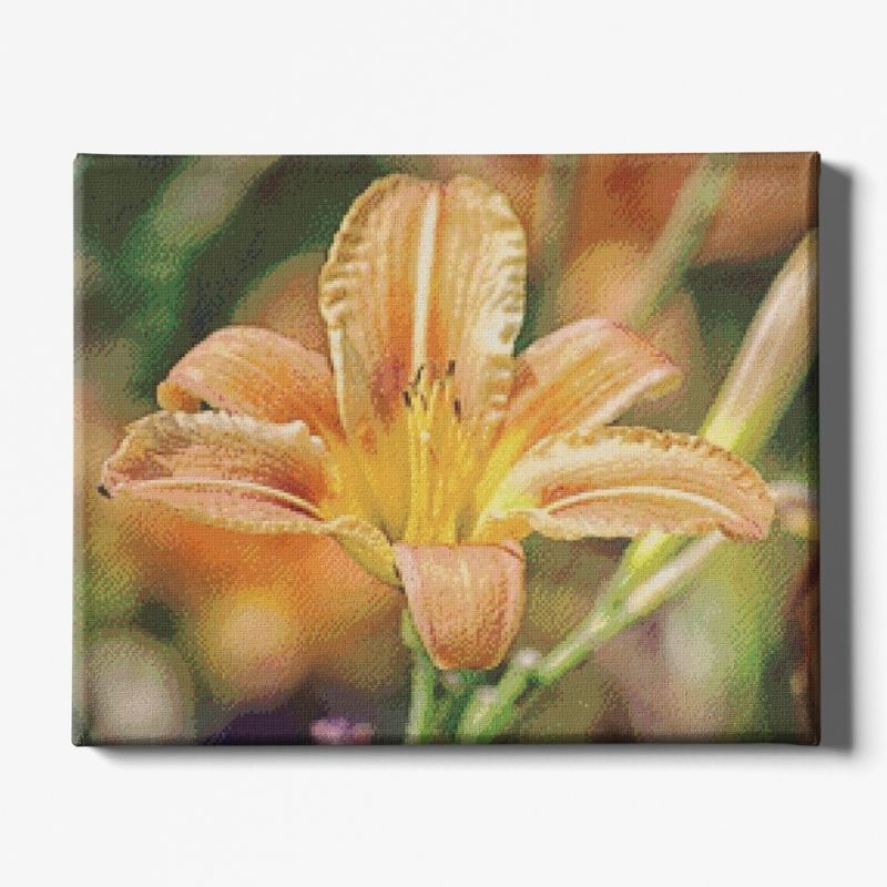 Kit Broderie Diamant Fleur Lilium - Brodeuse De Diamant
