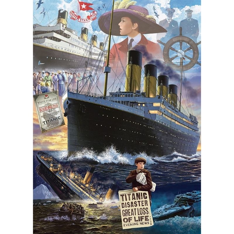 Kit Broderie Diamant Bateau Titanic