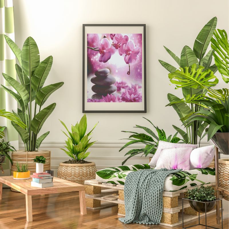 Comment créer une décoration zen grâce à la broderie diamant ?