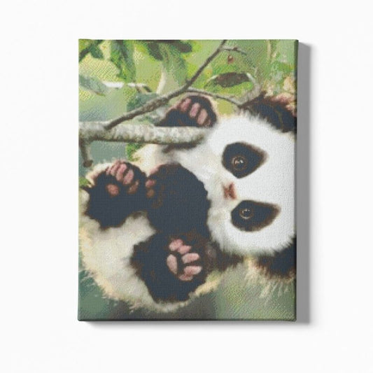 Kit Broderie Diamant Bébé Panda