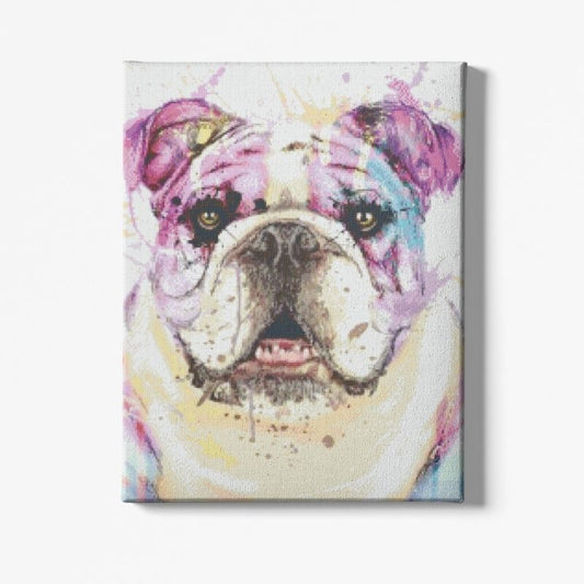 Kit Broderie Diamant Chien Pop Art - Brodeuse De Diamant