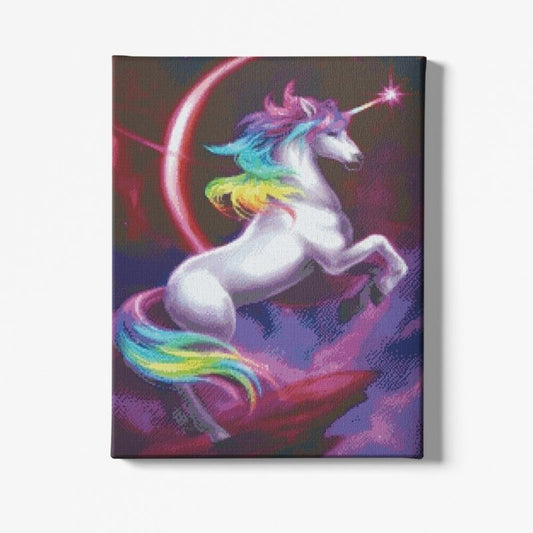 Kit Broderie Diamant Licorne Multicolore