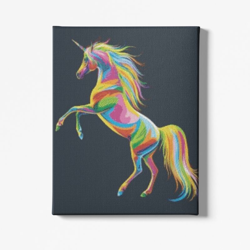 Kit Broderie Diamant Licorne Pop Art - Brodeuse De Diamant