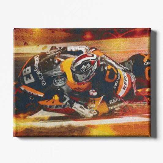 Kit Broderie Diamant Moto GP - Brodeuse De Diamant