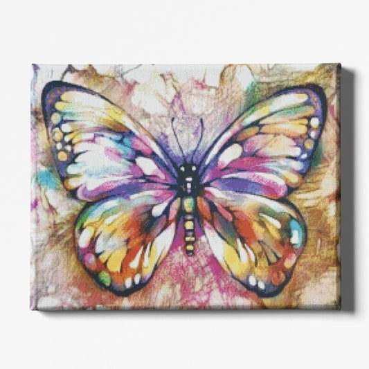 Kit Broderie Diamant Papillon Artiste - Brodeuse De Diamant