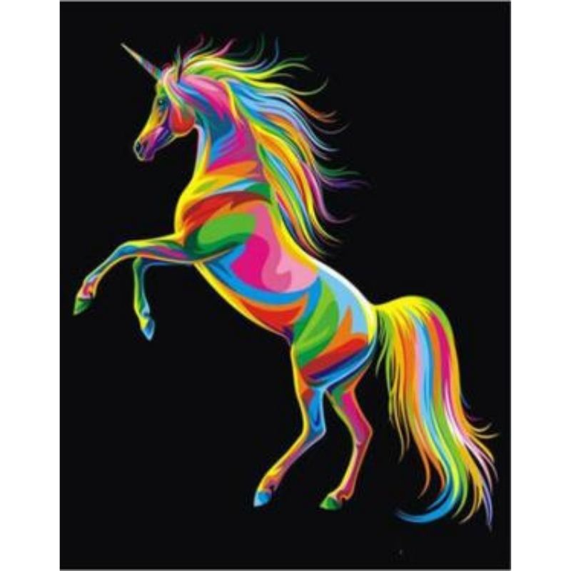 Kit Broderie Diamant Licorne Pop Art - Brodeuse De Diamant