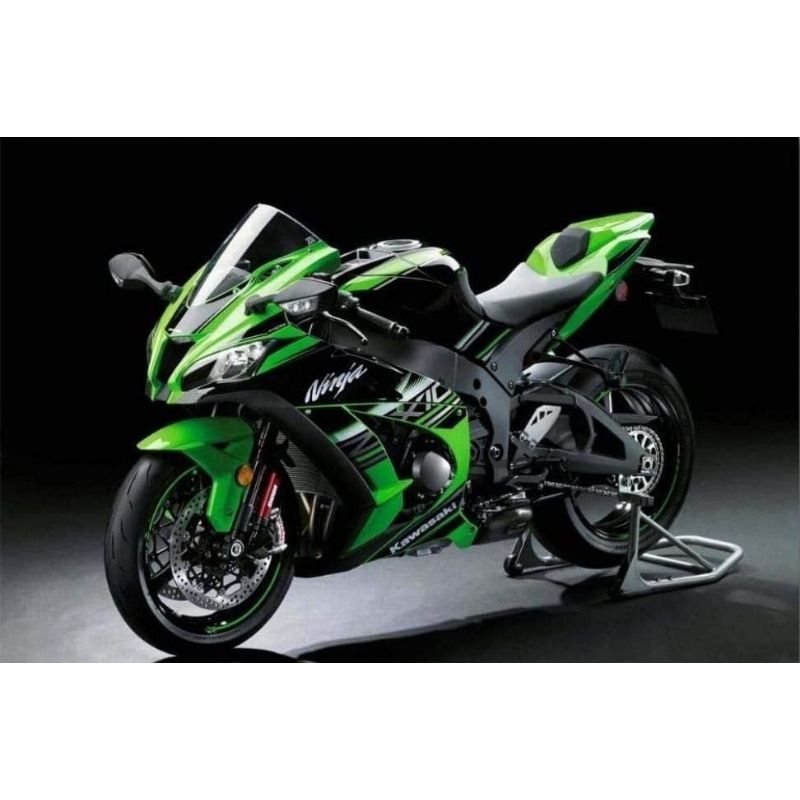 Kit Broderie Diamant Moto Kawasaki - Brodeuse De Diamant